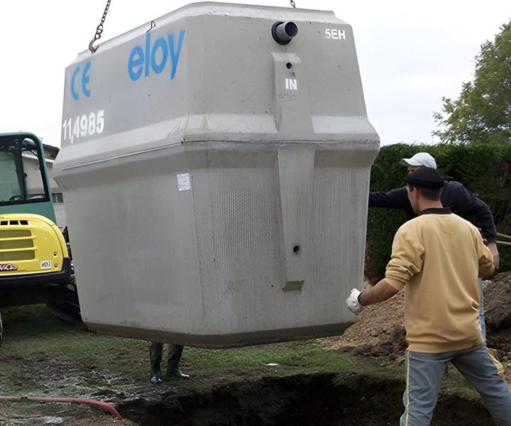Installation de fosse septique Louvemont